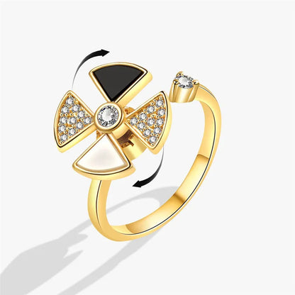 Peace & Balance Spinner Ring